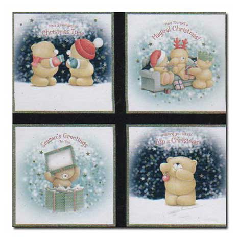 18 Forever Friends Christmas Cards Pack